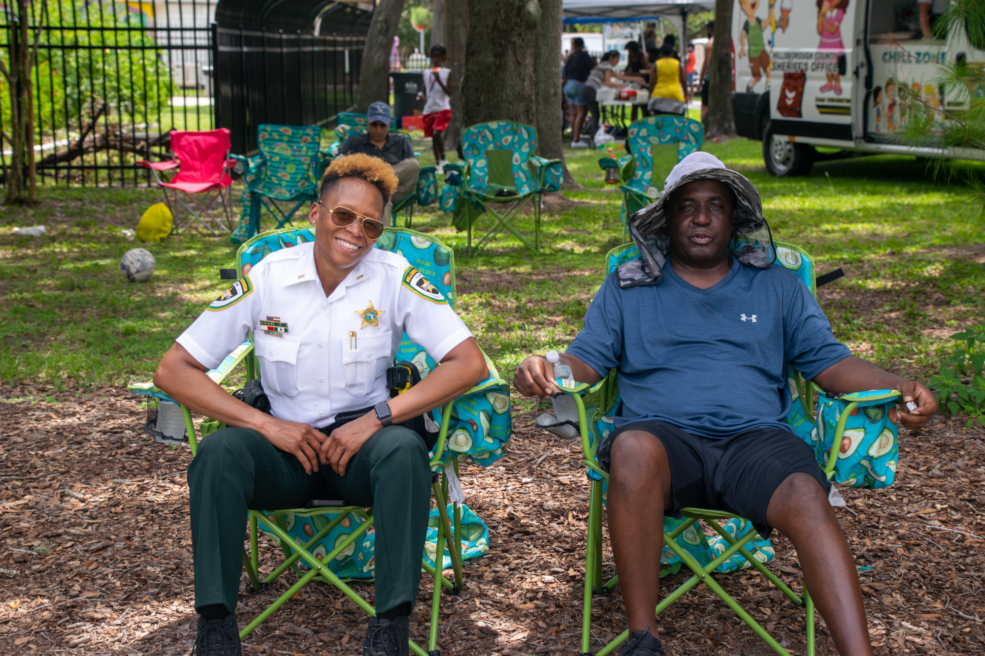 Lt. Leonette Garfield & Coach Ross Fabian